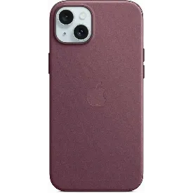 Чехол Apple iPhone 15 FineWoven Case with MagSafe MT3E3, Mulberry, Бордовый